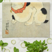 日本のな猫、Utagawa Kuniyoshi キッチンタオル (折り畳み)