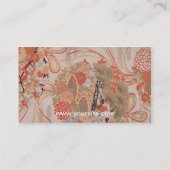 日本のな生地の名刺 名刺 (裏面)