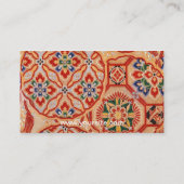 日本のな生地の名刺 名刺 (裏面)