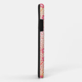 日本のな着物の織物、桜パターン Case-Mate iPhoneケース (裏面/右)