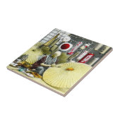 日本のな職人傘メーカー第2ヴィンテージ タイル (側面)