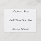 日本のな花柄 名刺 (裏面)