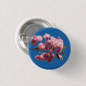 日本のな花盛りのCherry2 缶バッジ (正面&裏面)