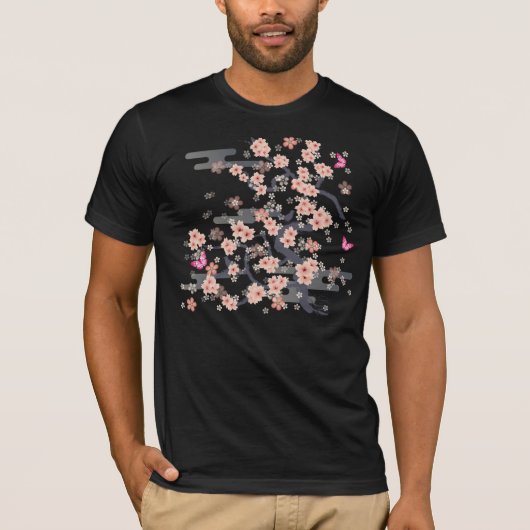 日本のな花 Tシャツ (正面)