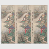 日本のな芸術のカスタムな包装紙 ラッピングペーパー (フラット)