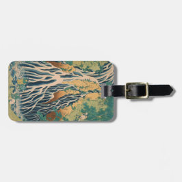 日本のな芸術のカスタムな荷物のラベル ラゲッジタグ