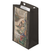 日本のな芸術のカスタムのギフトバッグ スモールペーパーバッグ (正面アングル)