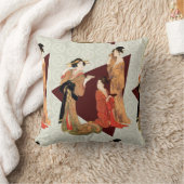 日本のな芸術のデザインの装飾用クッション クッション (ブランケット)