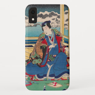 日本のな芸術の電話箱 iPhone XRケース