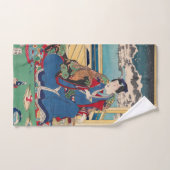 日本のな芸術タオルセット バスタオルセット (ハンドタオル)