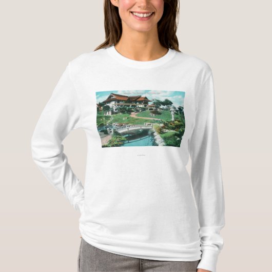 日本のな茶庭ViewCoronado、カリフォルニア Tシャツ (正面)