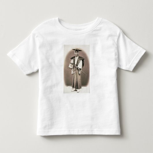 日本のな裁判所職員か武士、c.1870s (手 トドラーTシャツ (正面)