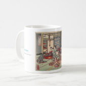 日本のな誕生式-マグ コーヒーマグカップ (正面左)