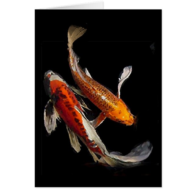 日本のな諺を用いる劇的なコイの組 (正面)