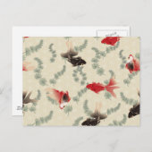 日本のな金魚 ポストカード (正面/裏面)