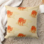 日本のな金魚。 Ryukin. クッション (ブランケット)