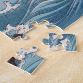 日本のな防波堤のパズル ジグソーパズル (側面)