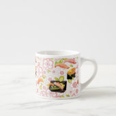 日本のな食糧: 寿司パターン2 エスプレッソカップ (右)