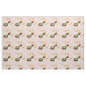 日本のな食糧: 寿司パターン2 ファブリック (ファットクウォーター)