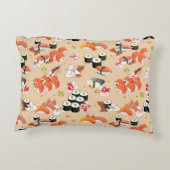 日本のな食糧: 寿司パターン3 アクセントクッション (裏面)