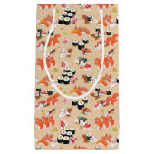 日本のな食糧: 寿司パターン3 スモールペーパーバッグ (正面)