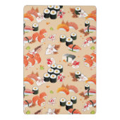 日本のな食糧: 寿司パターン3 ミニクリップボード (裏面)