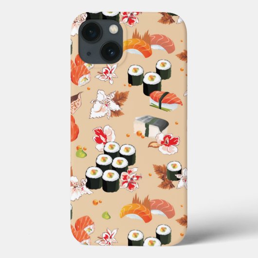 日本のな食糧: 寿司パターン3 Case-Mate iPhoneケース (裏面)