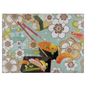 日本のな食糧: 寿司パターン4 カッティングボード (正面)