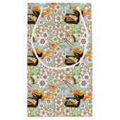 日本のな食糧: 寿司パターン4 スモールペーパーバッグ (裏面)