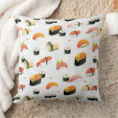 日本のな食糧: 寿司パターン クッション (ブランケット)