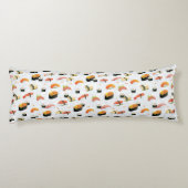 日本のな食糧: 寿司パターン ボディピロー (裏面)