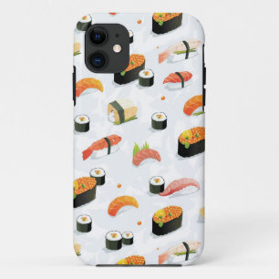 日本のな食糧: 寿司パターン iPhone 11 ケース