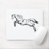 日本のな馬の芸術のsumiの騎手 マウスパッド (マウス)