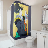 日本のなMINGの屋内トイレ シャワーカーテン (インサイチュ)