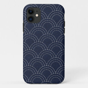 日本のなsashikoの海洋波 iPhone 11 ケース