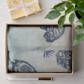 日本のなWOODBLOCKのカメのティッシュペーパー 薄葉紙 (ギフト)