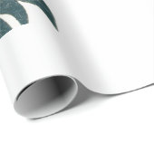 日本のなwoodblockのプリントの蝶包装紙 ラッピングペーパー (ロールコーナー)