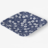 日本のぼやけ桜さくらんぼ花 ペーパープレート (傾斜あり)