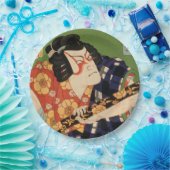 日本のアクター(#1) (ヴィンテージ日本のプリント) ペーパープレート (パーティー)