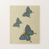日本のアゲハチョウパズル ジグソーパズル (縦)
