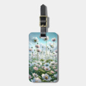 日本のアネモンラベルカスタマイズ-  ラゲッジタグ (正面縦)