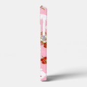 日本のアートピンクサクラ&ウサギ Case-Mate iPhoneケース (裏面 / 左)