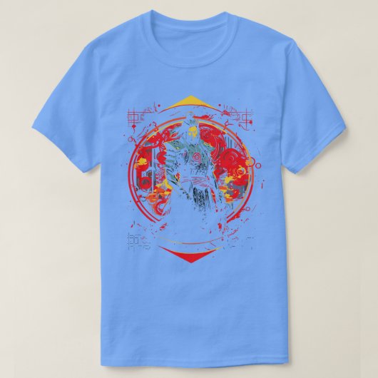 日本のアートワークモダンデザインスタイル4 Tシャツ (デザイン正面)