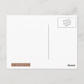 日本のイラストレーション・芸者シリーズ ポストカード (裏面)