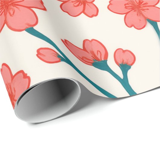 日本のインスパイア ラッピングペーパー (ロールコーナー)