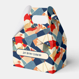 日本のカラフルデザインギフトボックス |パーソナライズされた | フェイバーボックス