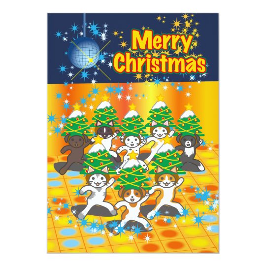 日本のクリスマス - Japanese Christmas 12.7 X 17.8 インビテーションカード