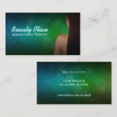 日本のケラチンのトリートメントの名刺 名刺 (正面/裏面)