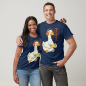 日本のゲーマーグースアート 男女兼用 おもしろ ヴィンテージ Tシャツ (ユニセックス)
