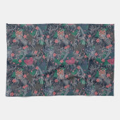 日本のコイと菊 キッチンタオル (横)